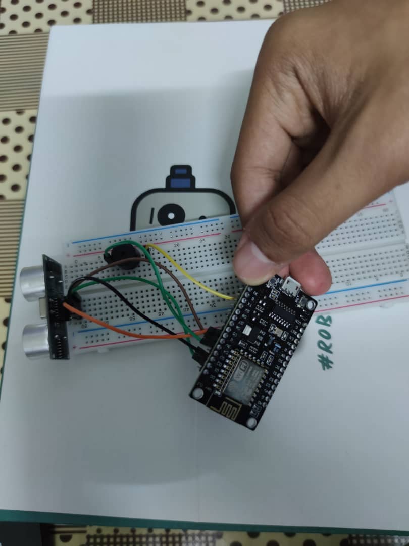 Blind detector hardware and wiring